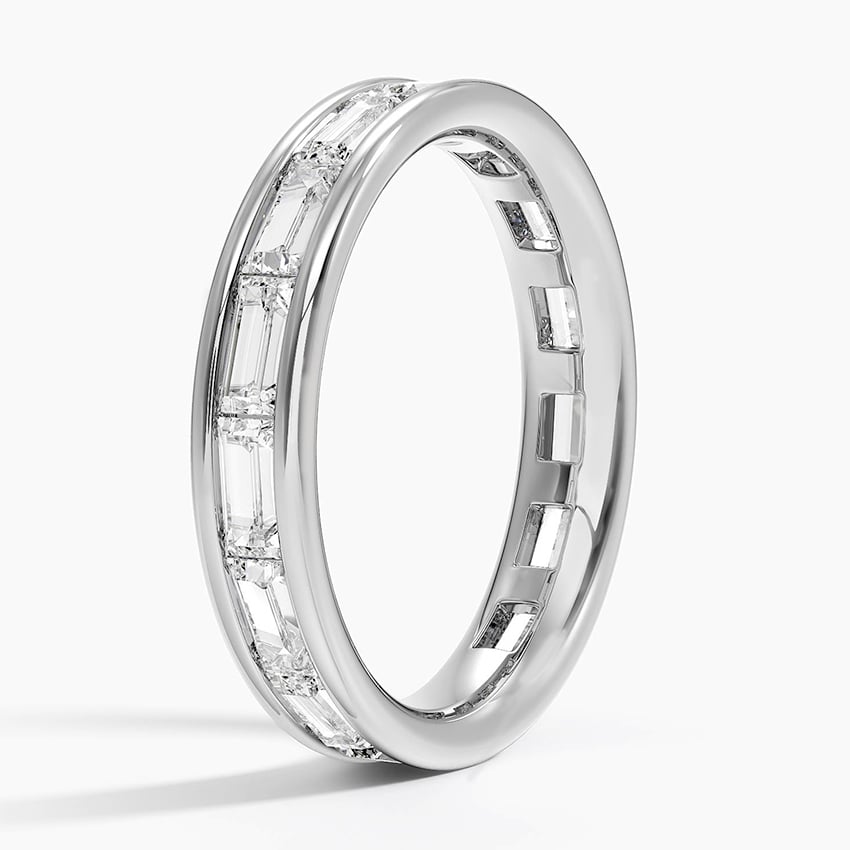 Kelly Baguette Eternity Lab Diamond Ring