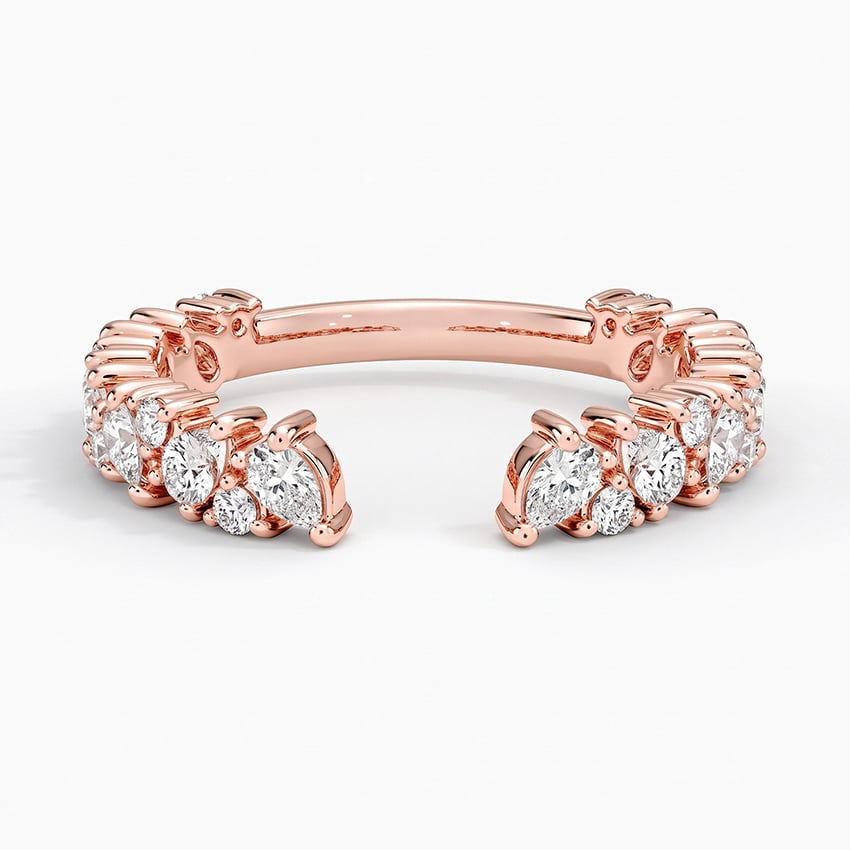 Olivetta Diamond Open Ring