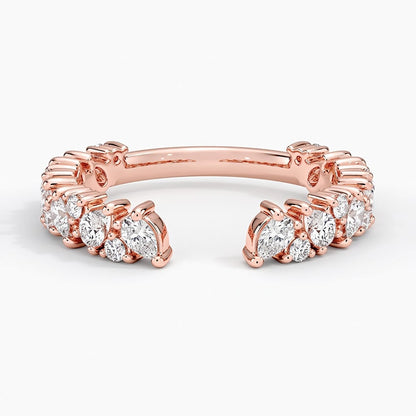 Olivetta Diamond Open Ring