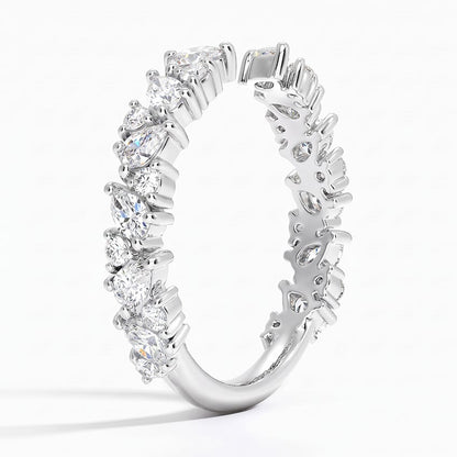 Olivetta Diamond Open Ring