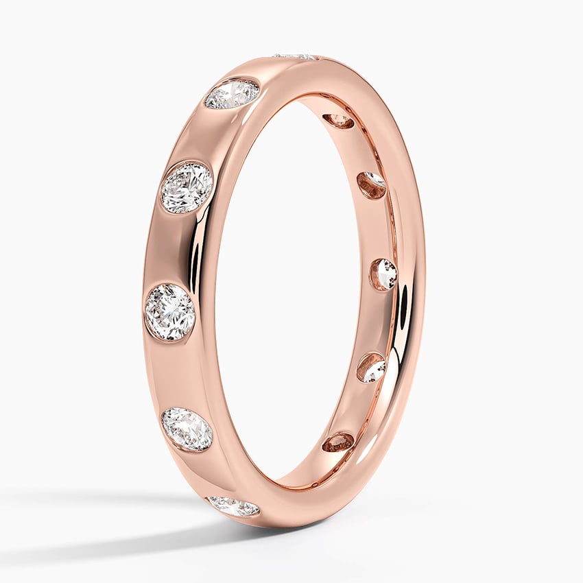 Cara Flush Set Eternity Lab Diamond Ring