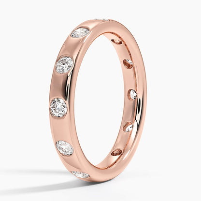Cara Flush Set Eternity Lab Diamond Ring