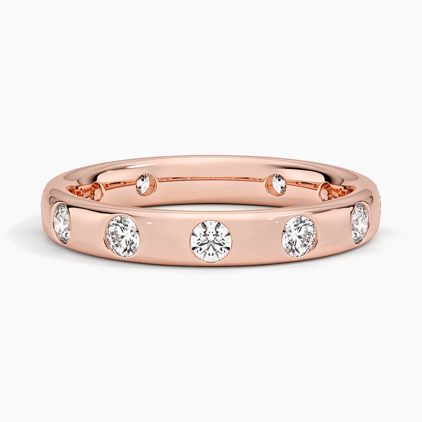 Cara Flush Set Eternity Lab Diamond Ring