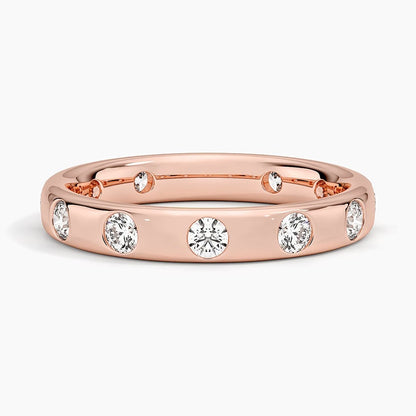 Cara Flush Set Eternity Lab Diamond Ring