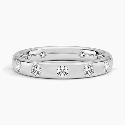 Cara Flush Set Eternity Lab Diamond Ring