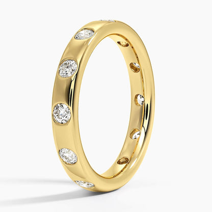 Cara Flush Set Eternity Lab Diamond Ring