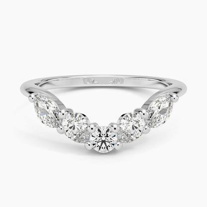 Camille Contoured Diamond Ring (3/4 ct. tw.)
