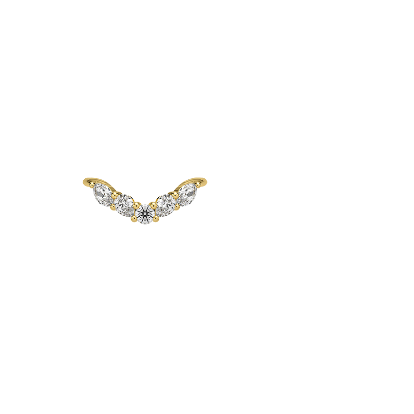 Camille Contoured Diamond Ring (3/4 ct. tw.)