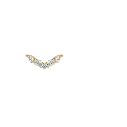 Camille Contoured Diamond Ring (3/4 ct. tw.)