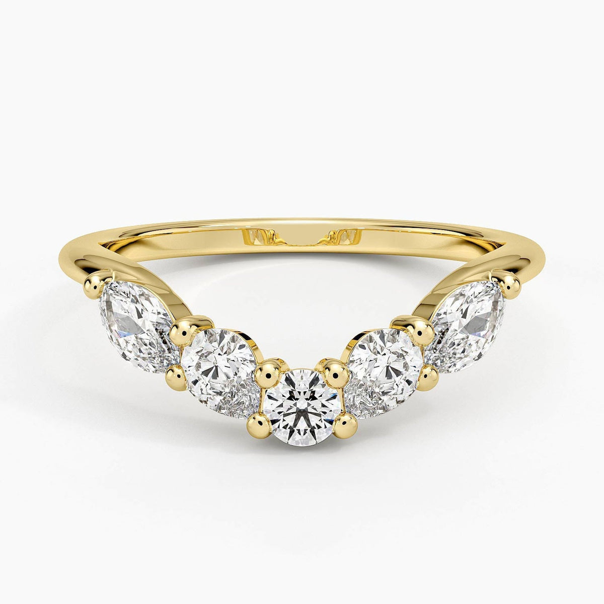 Camille Contoured Diamond Ring (3/4 ct. tw.)