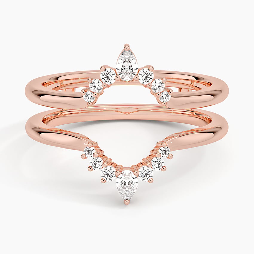 Lunette Diamond Ring Jacket (1/5 ct. tw.)