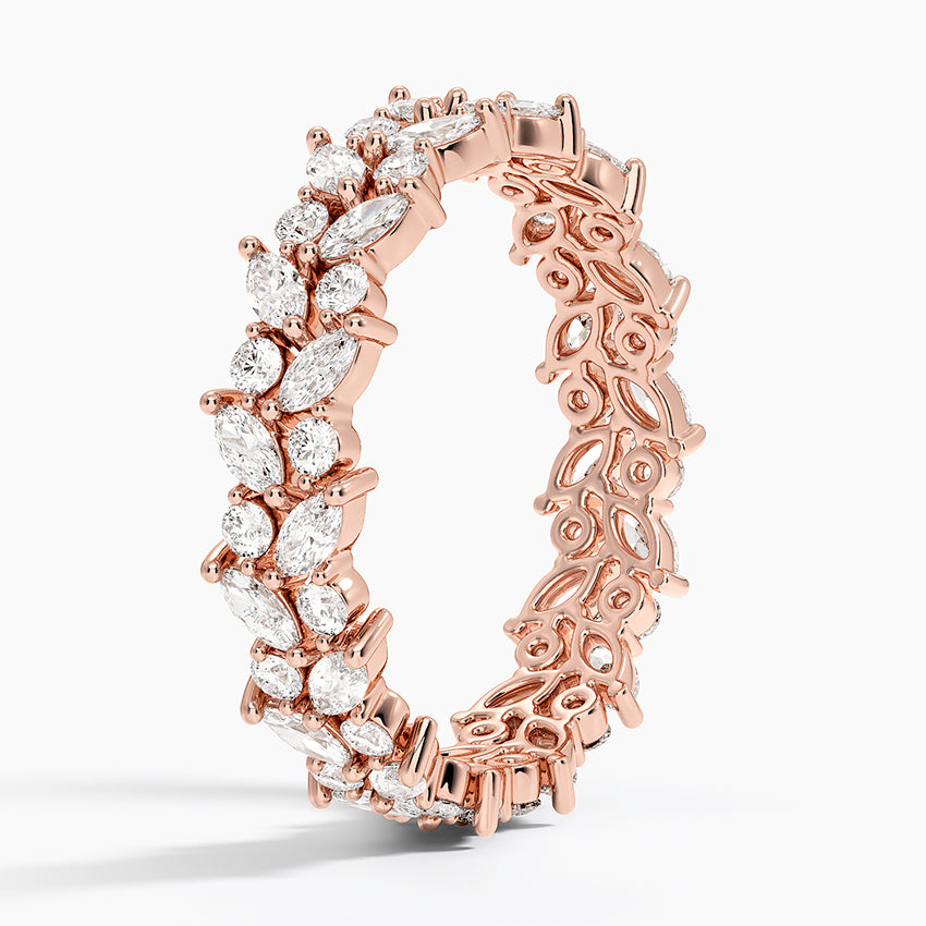 Jardiniere Eternity Lab Diamond Ring