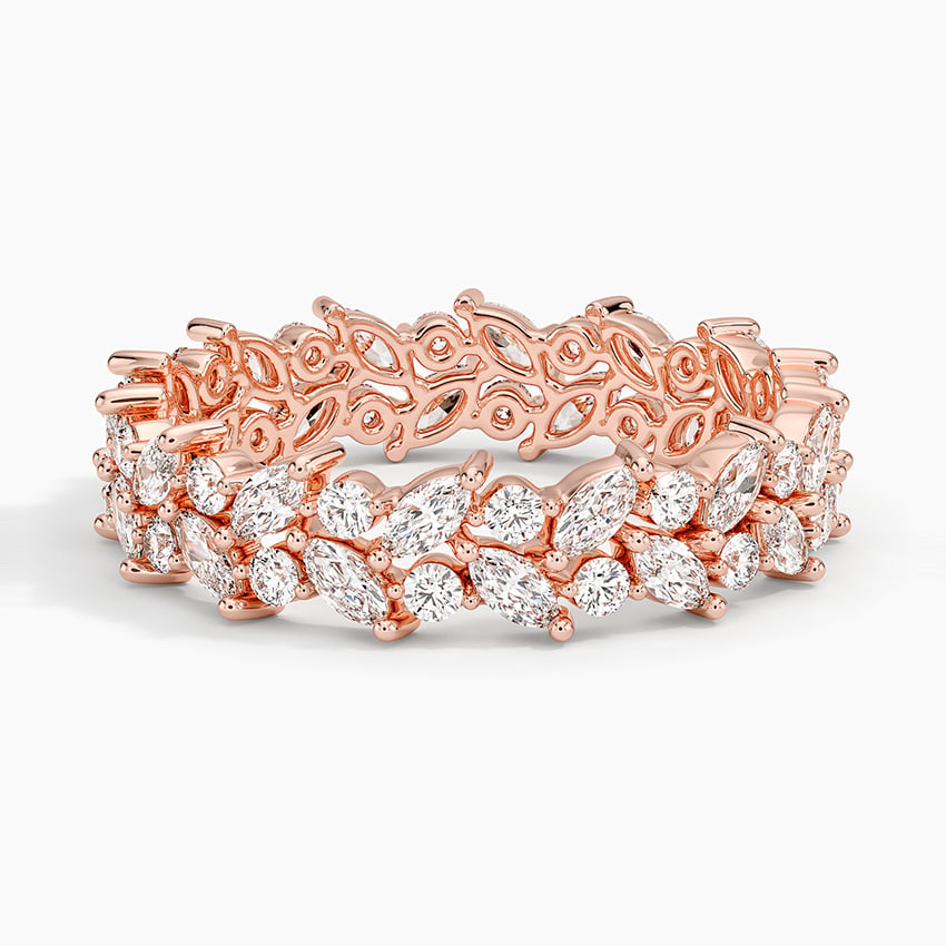 Jardiniere Eternity Lab Diamond Ring
