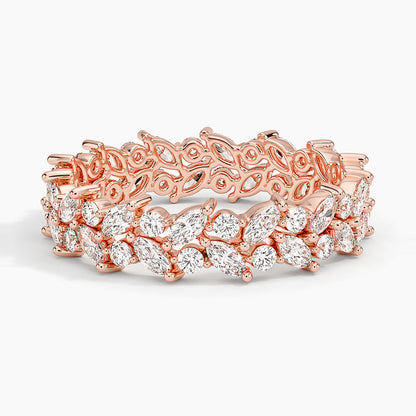 Jardiniere Eternity Lab Diamond Ring
