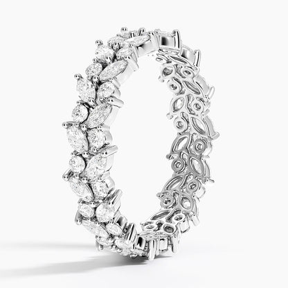 Jardiniere Eternity Lab Diamond Ring