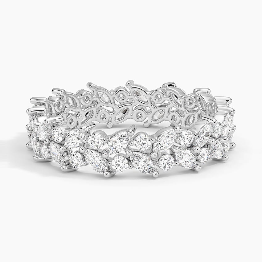 Jardiniere Eternity Lab Diamond Ring