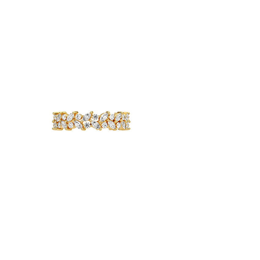 Jardiniere Eternity Lab Diamond Ring