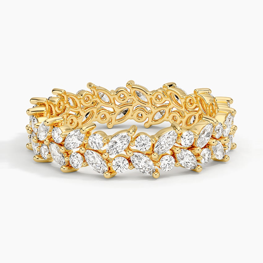 Jardiniere Eternity Lab Diamond Ring