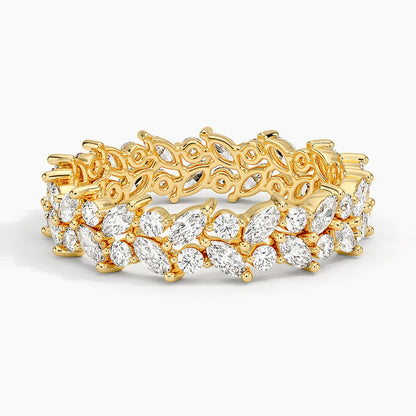 Jardiniere Eternity Lab Diamond Ring