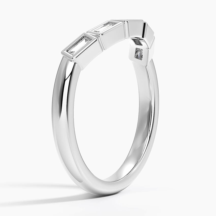 Bettina Contour Baguette Diamond Ring (1/4 ct. tw.)