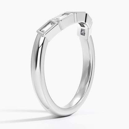 Bettina Contour Baguette Diamond Ring (1/4 ct. tw.)
