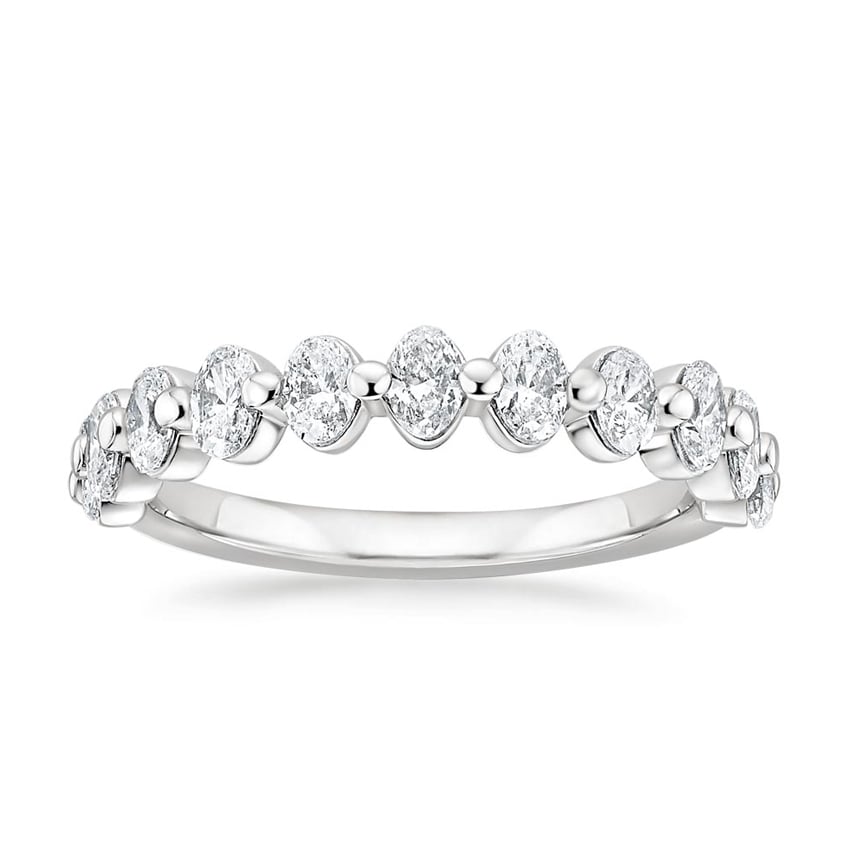Ellipse Oval Diamond Ring