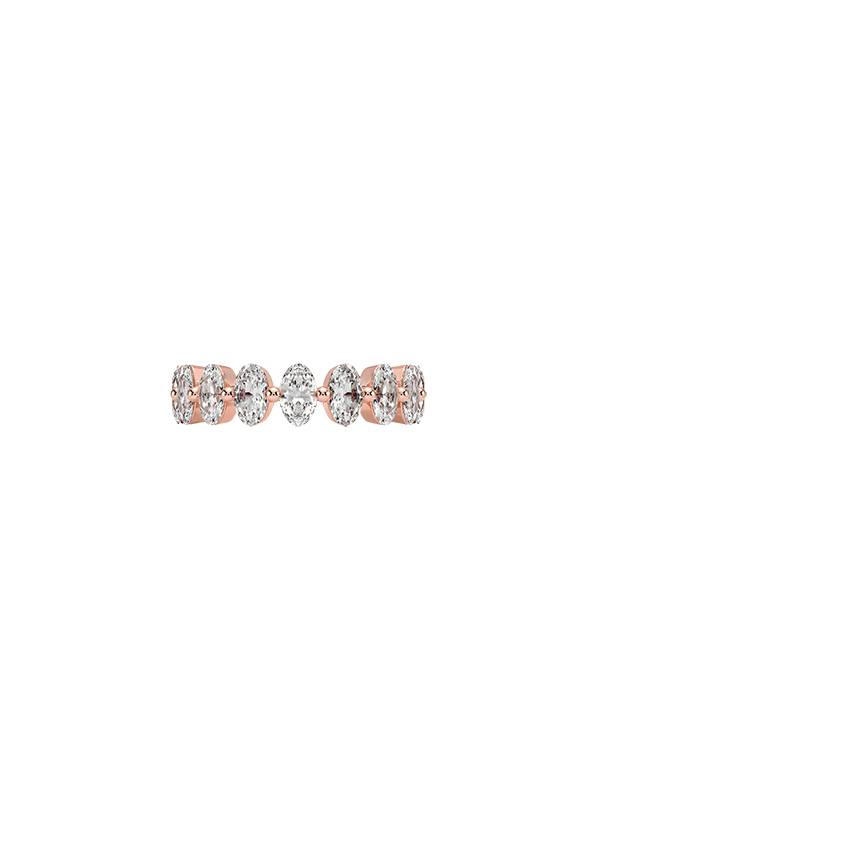 Ellipse Oval Lab Diamond Ring (1 1/2 ct. tw.)