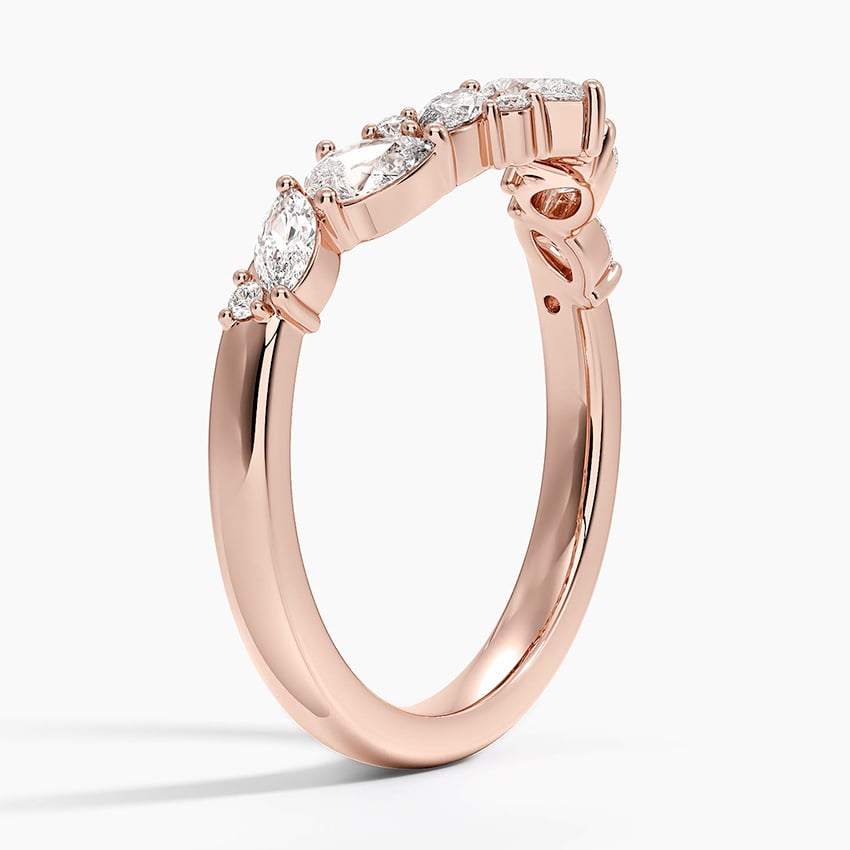 Jacqueline Contour Diamond Ring