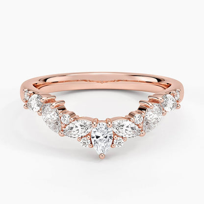 Jacqueline Contour Diamond Ring