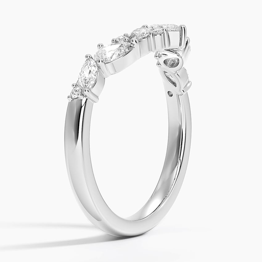 Jacqueline Contour Diamond Ring