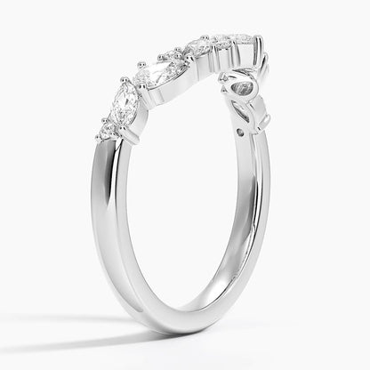 Jacqueline Contour Diamond Ring