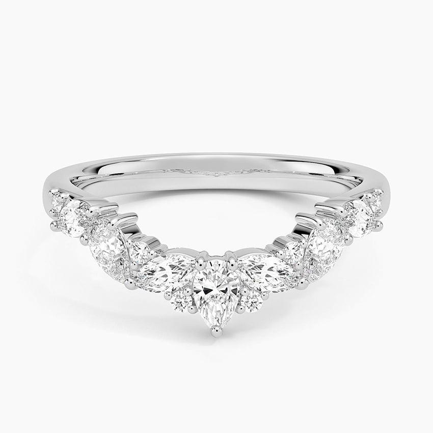 Jacqueline Contour Diamond Ring