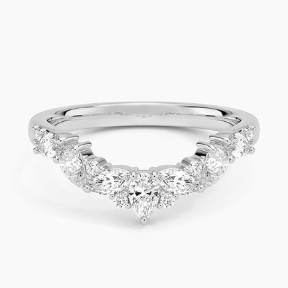 Jacqueline Contour Diamond Ring