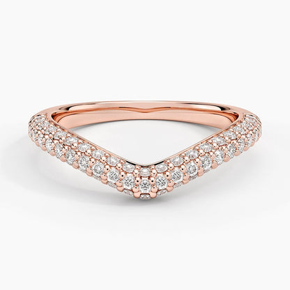 Petite Adelaide Curved Lab Diamond Ring (1/2 ct. tw.)