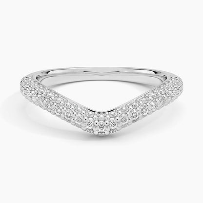 Petite Adelaide Curved Lab Diamond Ring (1/2 ct. tw.)