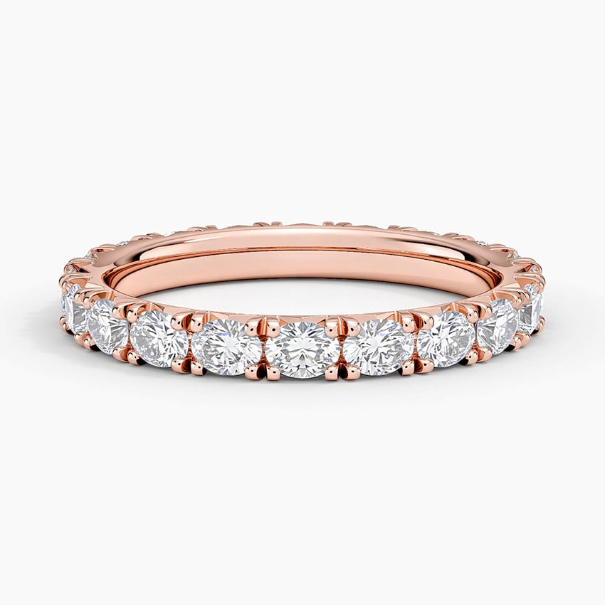 Nathalie Oval Eternity Lab Diamond Ring