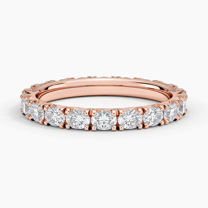 Nathalie Oval Eternity Lab Diamond Ring