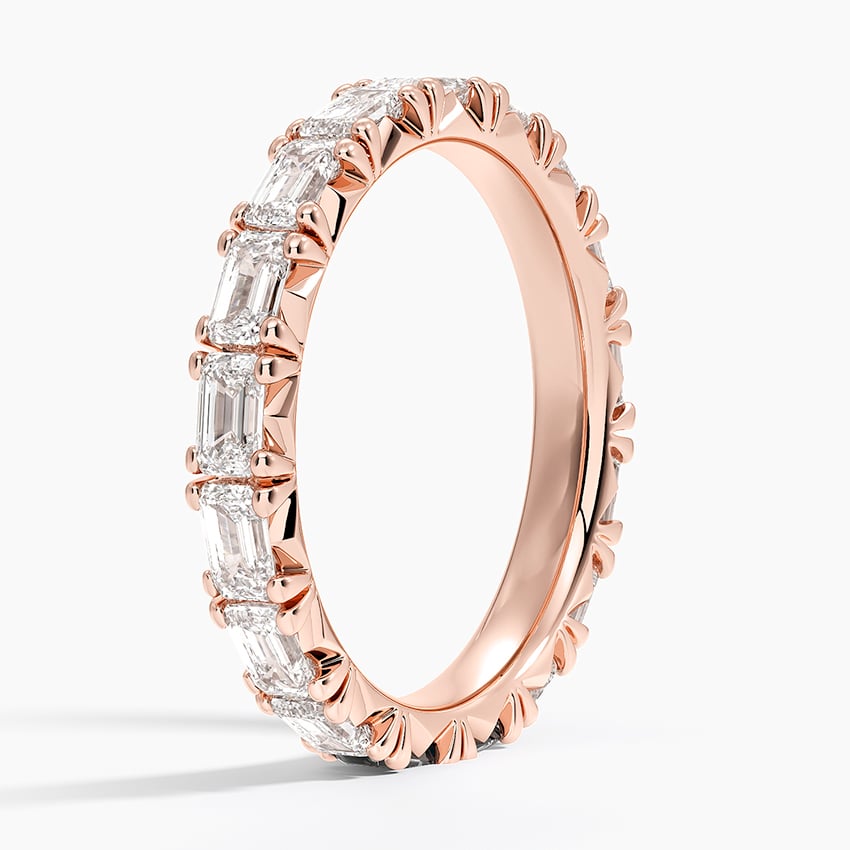 Nathalie Emerald Cut Eternity Lab Diamond Ring (2 ct. tw.)