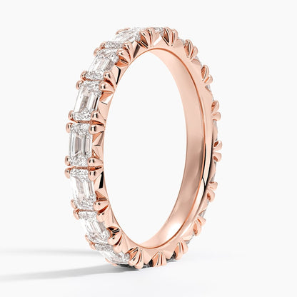 Nathalie Emerald Cut Eternity Lab Diamond Ring (2 ct. tw.)