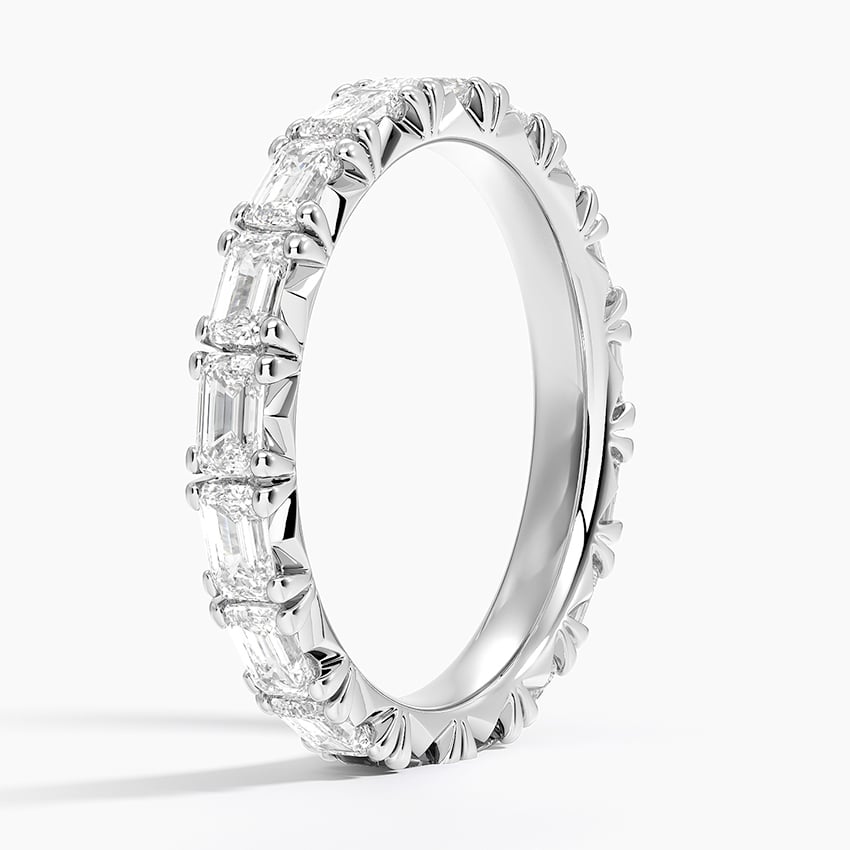 Nathalie Emerald Cut Eternity Lab Diamond Ring (2 ct. tw.)