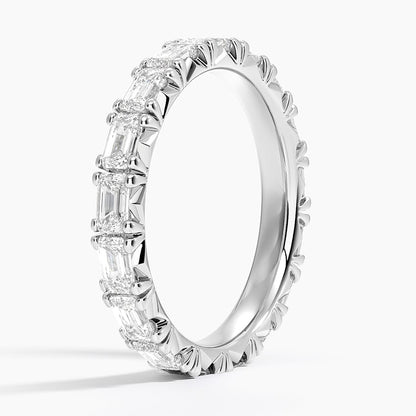 Nathalie Emerald Cut Eternity Lab Diamond Ring (2 ct. tw.)