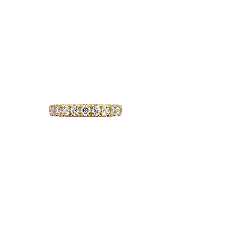 Ellora Three-Quarter Coverage Lab Diamond Ring (1 2/5 ct. tw.)