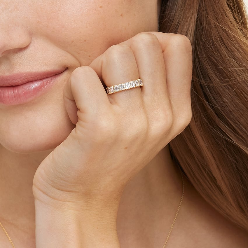 Naya Eternity Lab Diamond Ring (1 1/2 ct. tw.)
