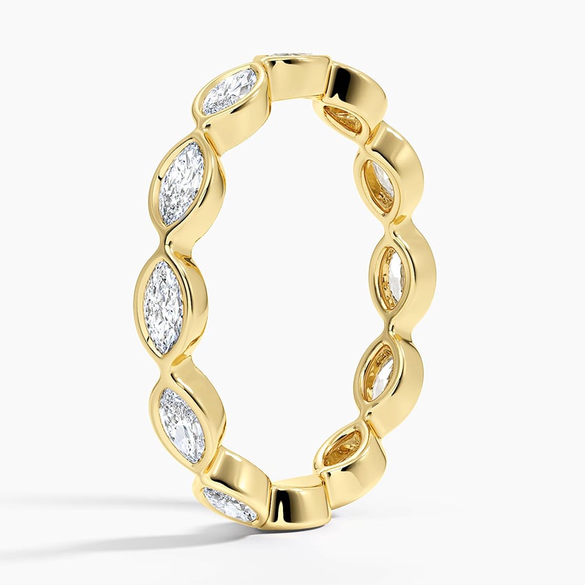 Bezel Marquise Eternity Diamond Ring (3/4 ct. tw.)