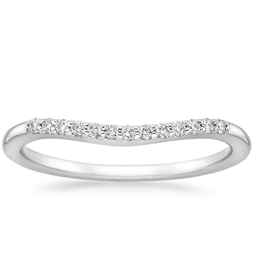 Petite Curved Diamond Ring (1/10 ct. tw.)