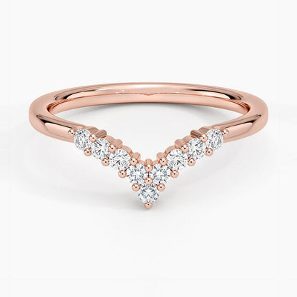 Melody Contoured Diamond Ring (1/6 ct. tw.)