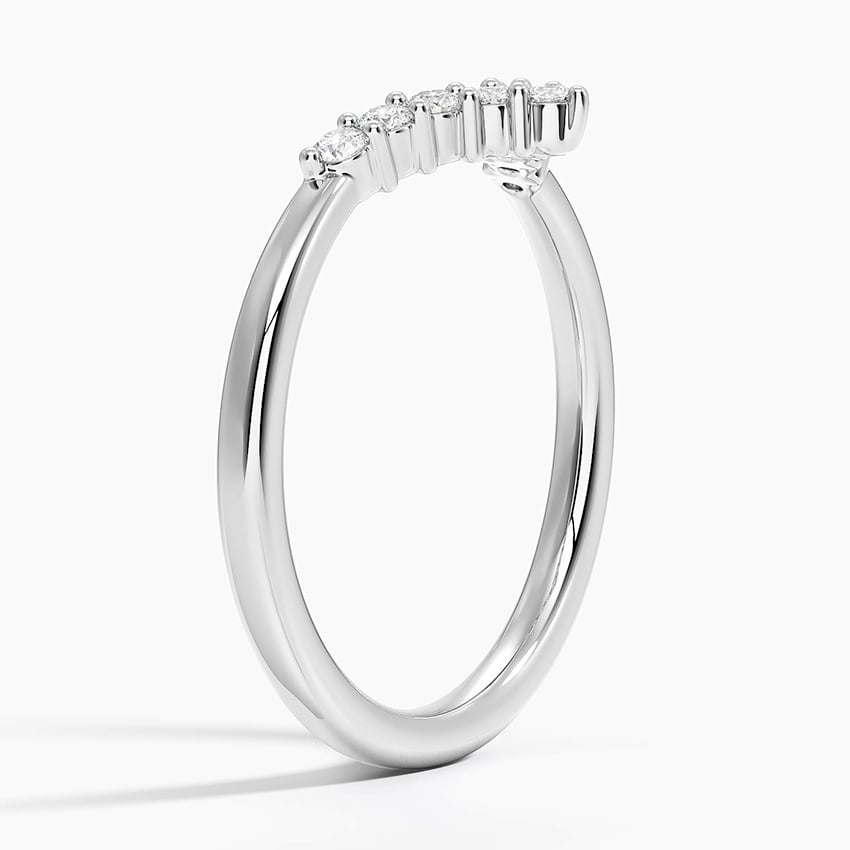 Melody Contoured Lab Diamond Ring (1/6 ct. tw.)