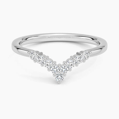 Melody Contoured Diamond Ring (1/6 ct. tw.)