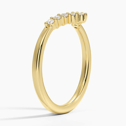 Melody Contoured Diamond Ring (1/6 ct. tw.)