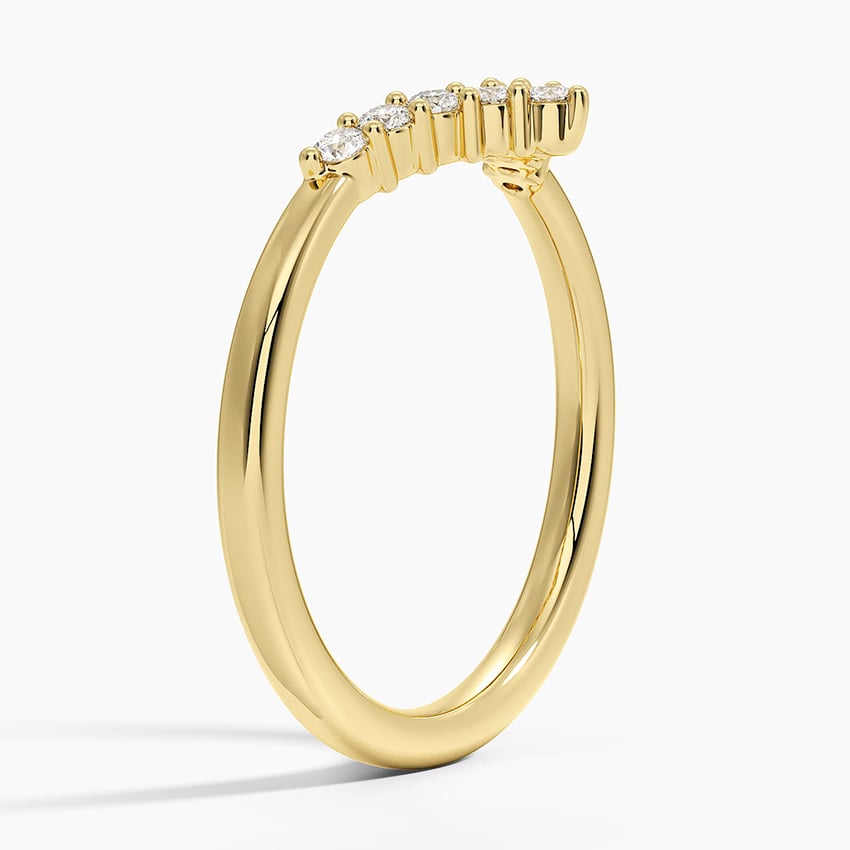 Melody Contoured Lab Diamond Ring (1/6 ct. tw.)